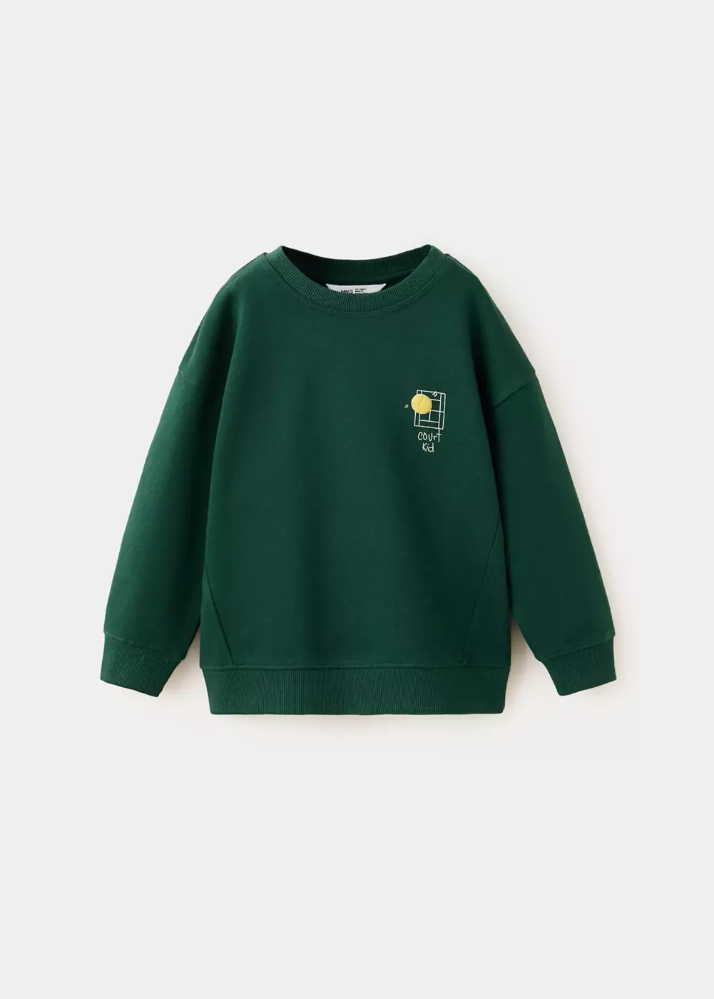 Sweat 100 % coton motif tennis, MANGO BABY