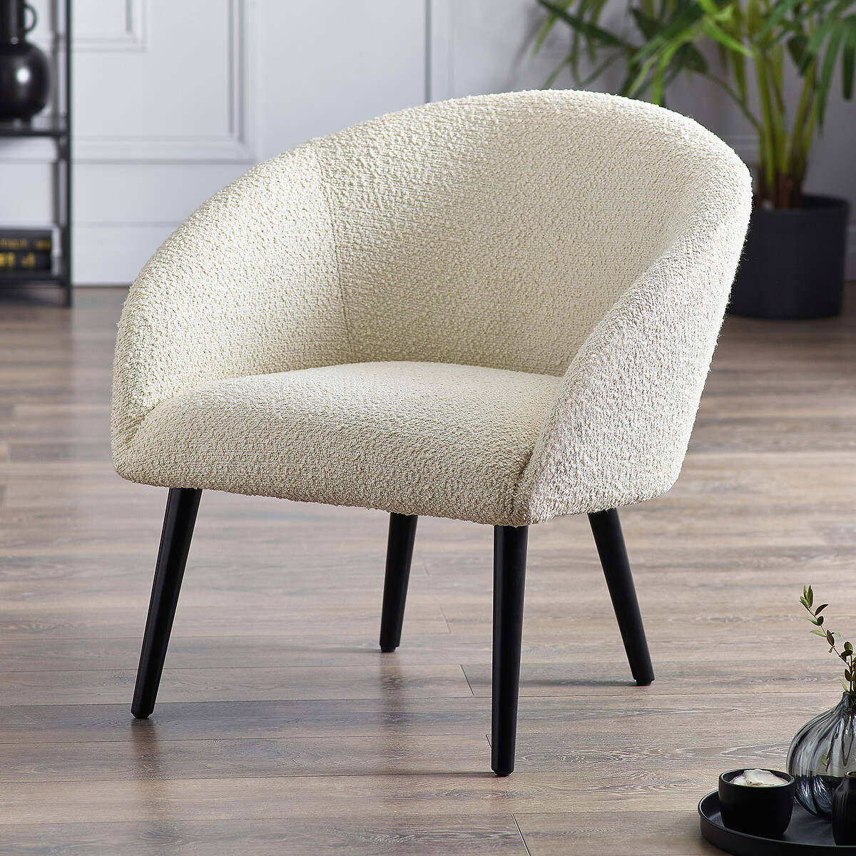 Rhi Boucle Accent Chair, SO'HOME