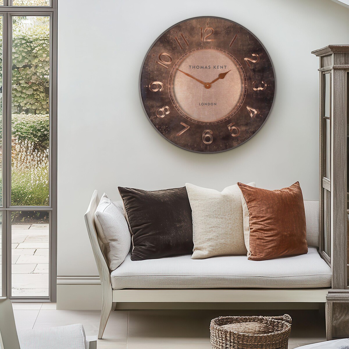 Sovereign 30" Oversized Wall Clock, THOMAS KENT