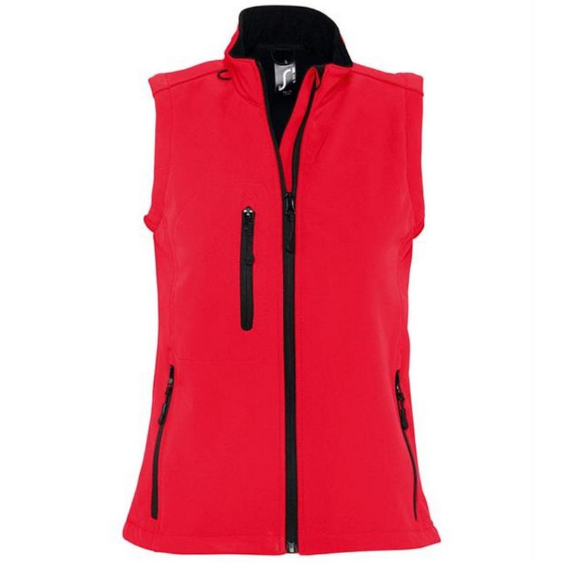 Gilet sans best sale manche rouge