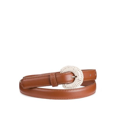 Recycled Belt with Rope-Covered Buckle LA REDOUTE COLLECTIONS