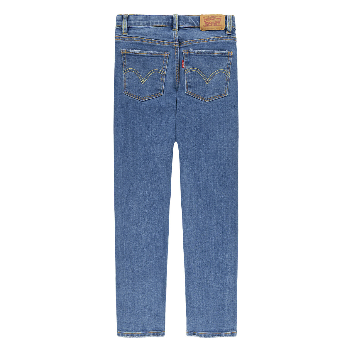 501 straight jeans in mid rise, denim blue, Levi's Kids | La Redoute