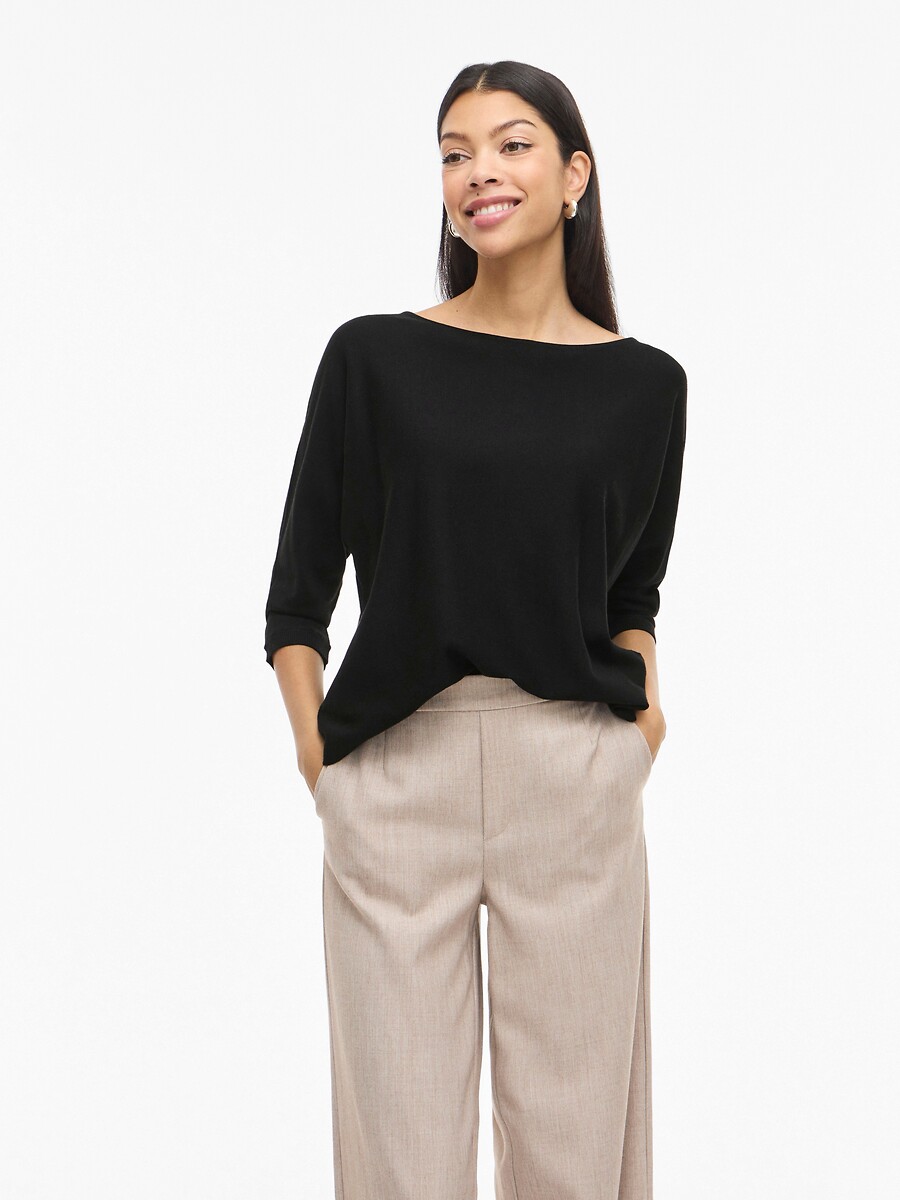 Pull manches 3/4 col bateau, VILA
