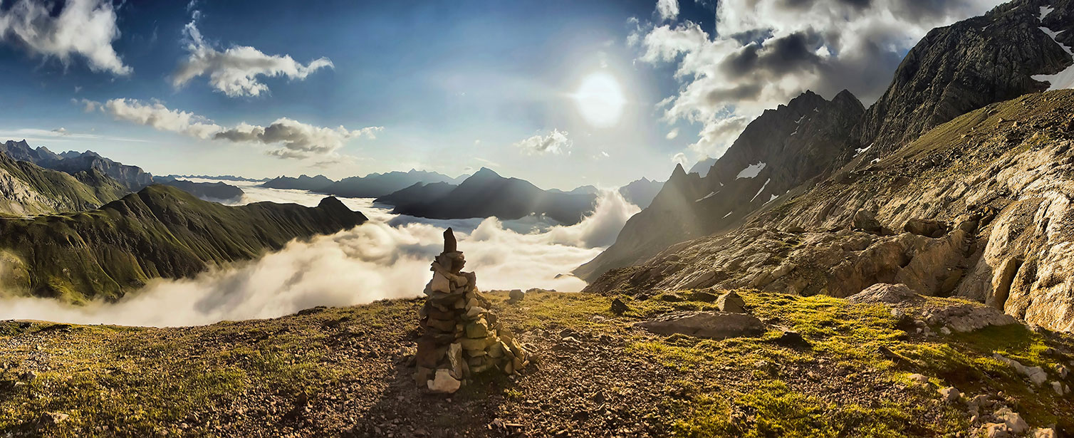 Tableau panorama sur gavarnie, HEXOA