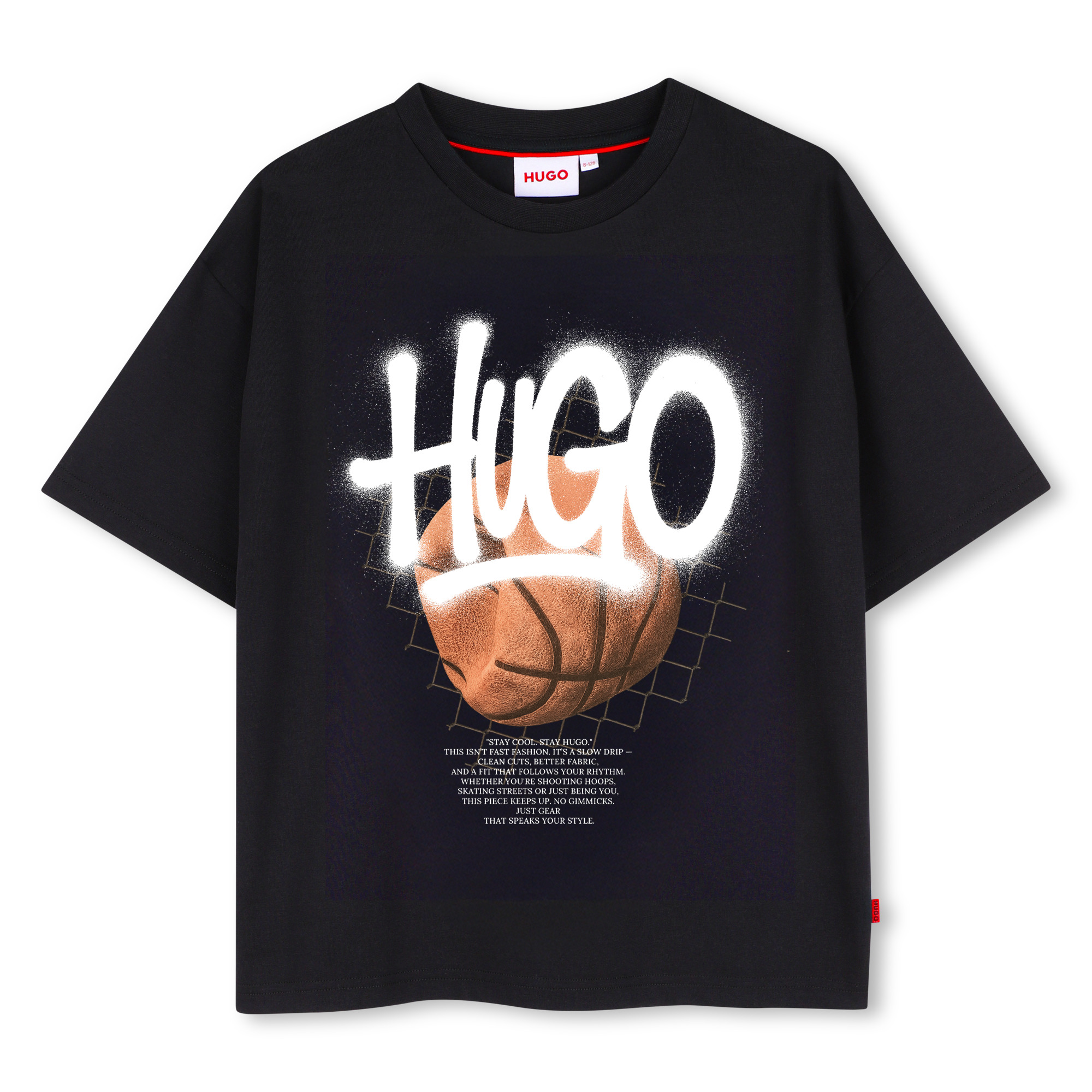 Tee-shirt manches courtes, HUGO KIDSWEAR