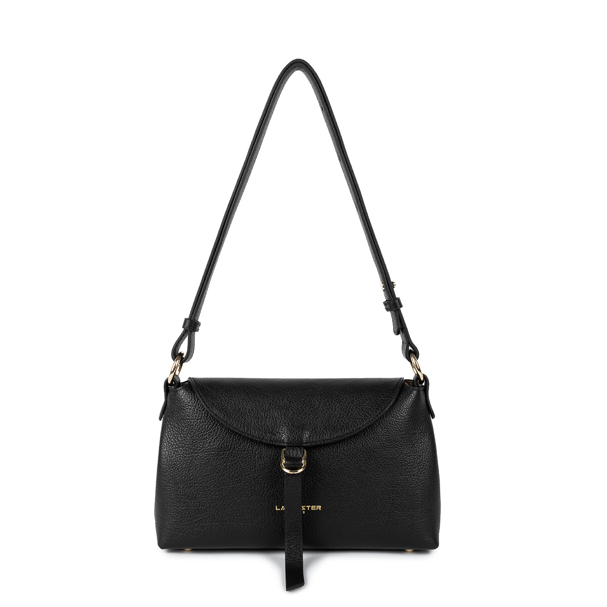 Dune Gaia S Leather Shoulder Bag with Magnetic Flap, LANCASTER