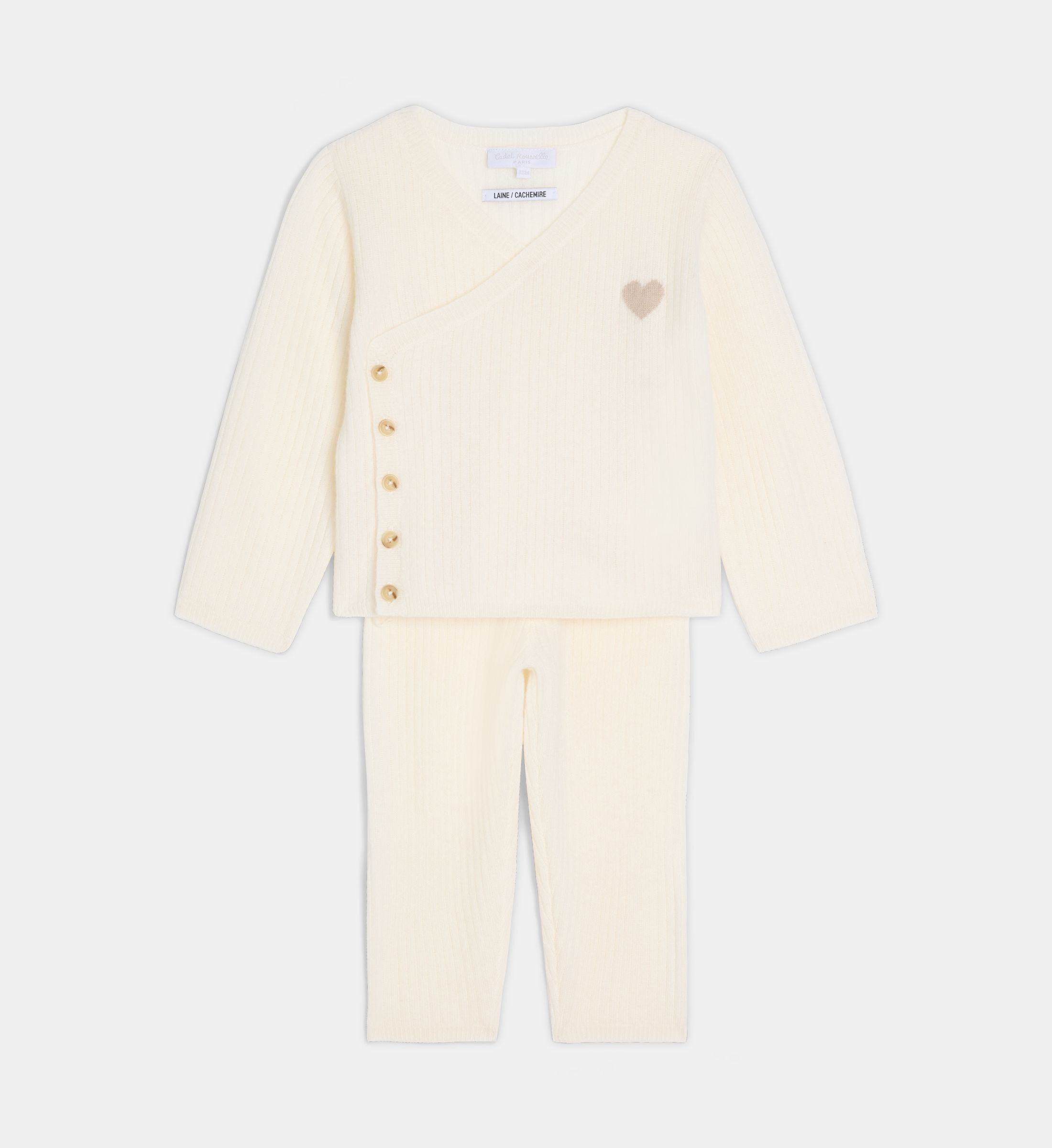 Ensemble tery laine cachemire, CADET ROUSSELLE