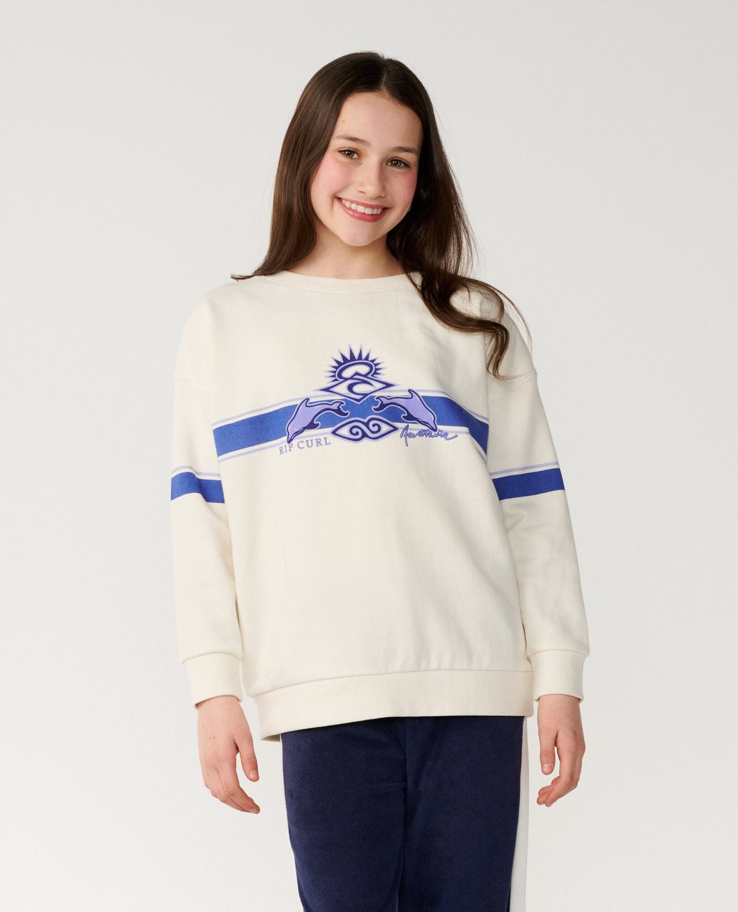 Sweat col rond ARCHIVE DOLPHIN enfant, RIP CURL