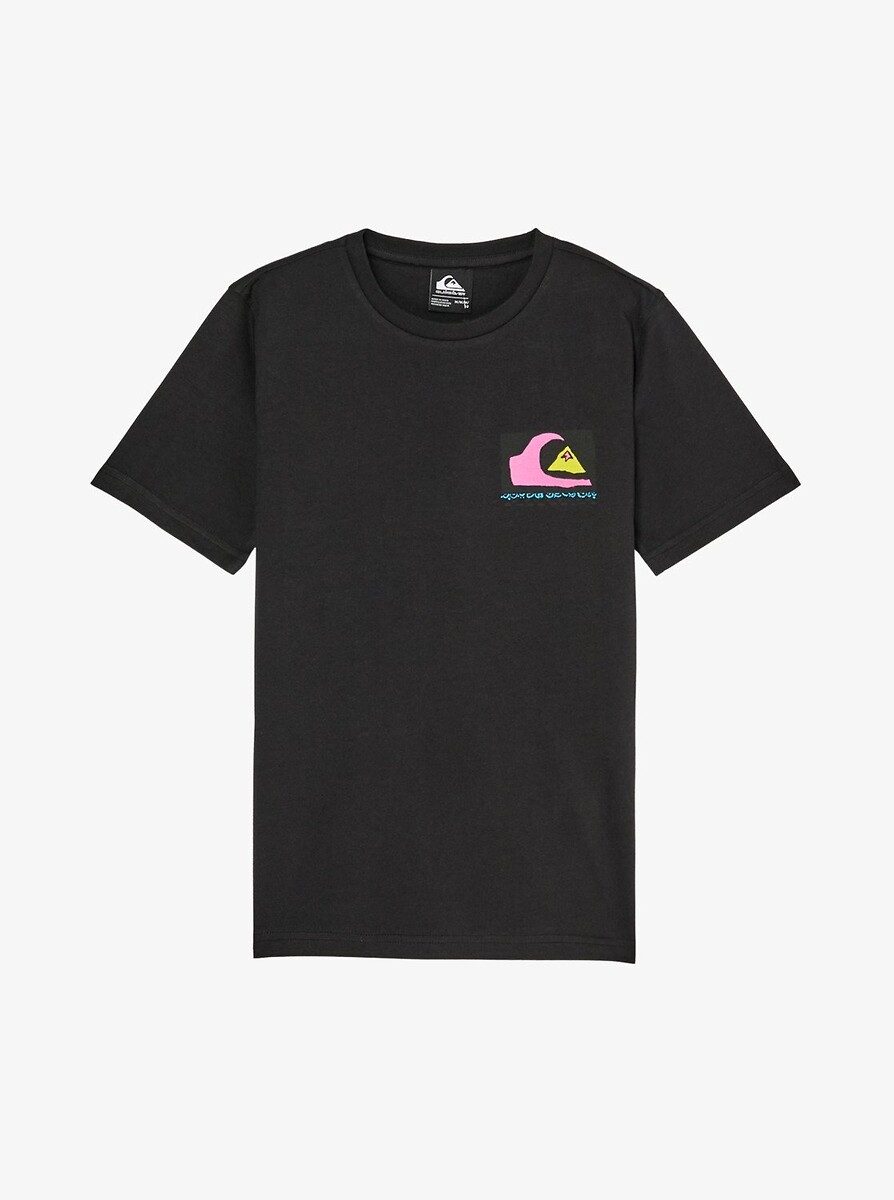 T-shirt met korte mouwen en opdruk op de rug, QUIKSILVER