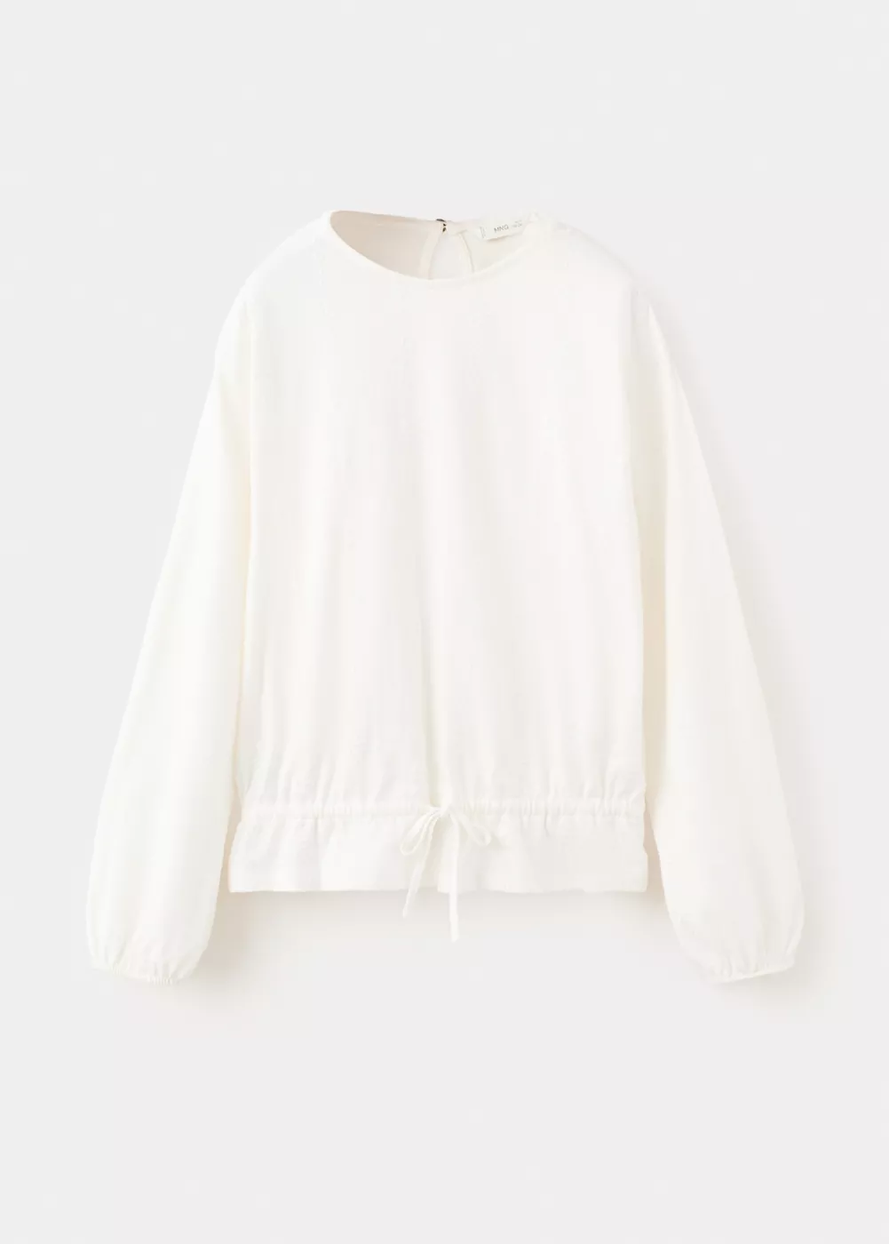 T-shirt coton détails brodés, MANGO KIDS
