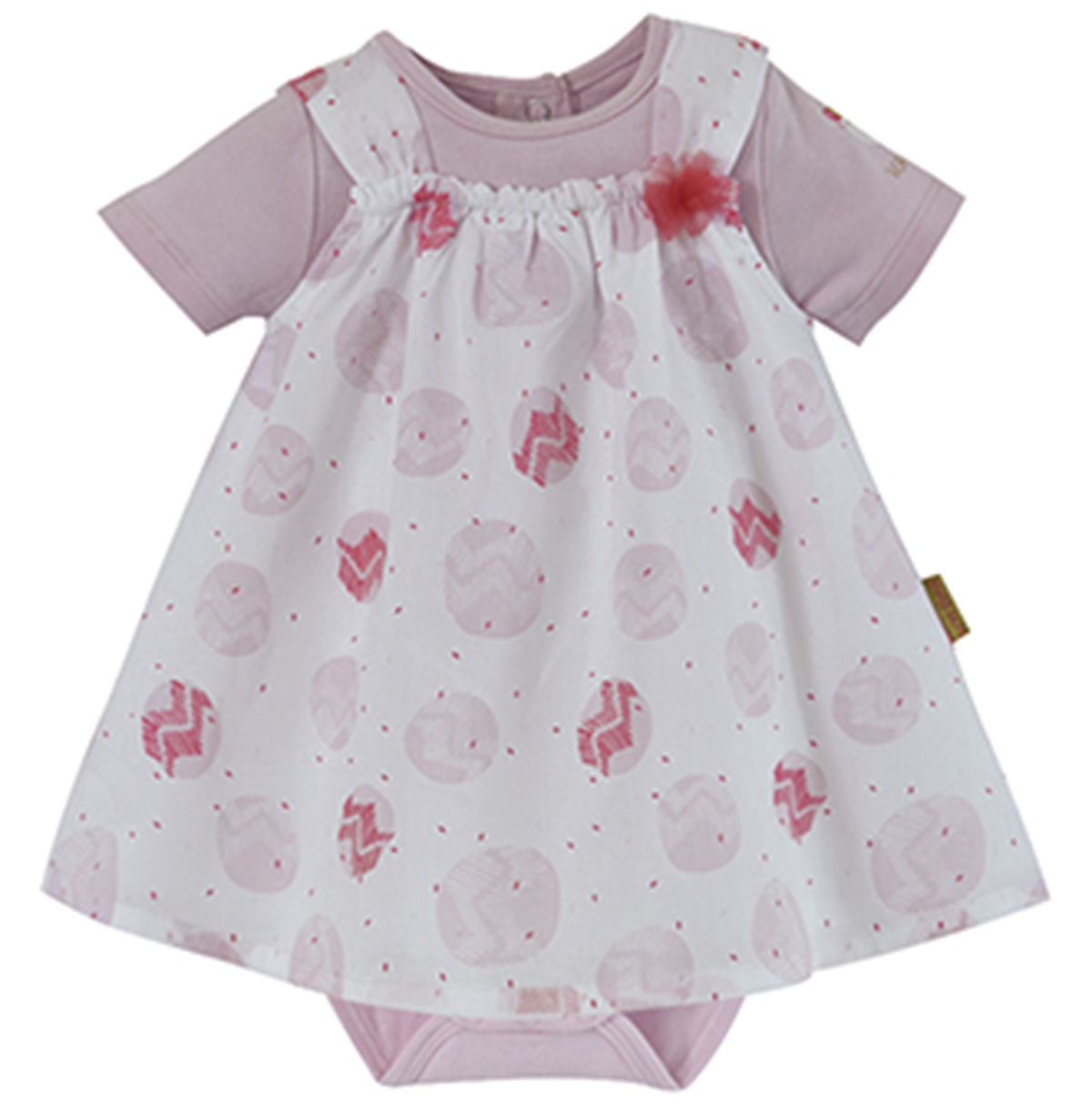 Robe + body rose, SUCRE D'ORGE