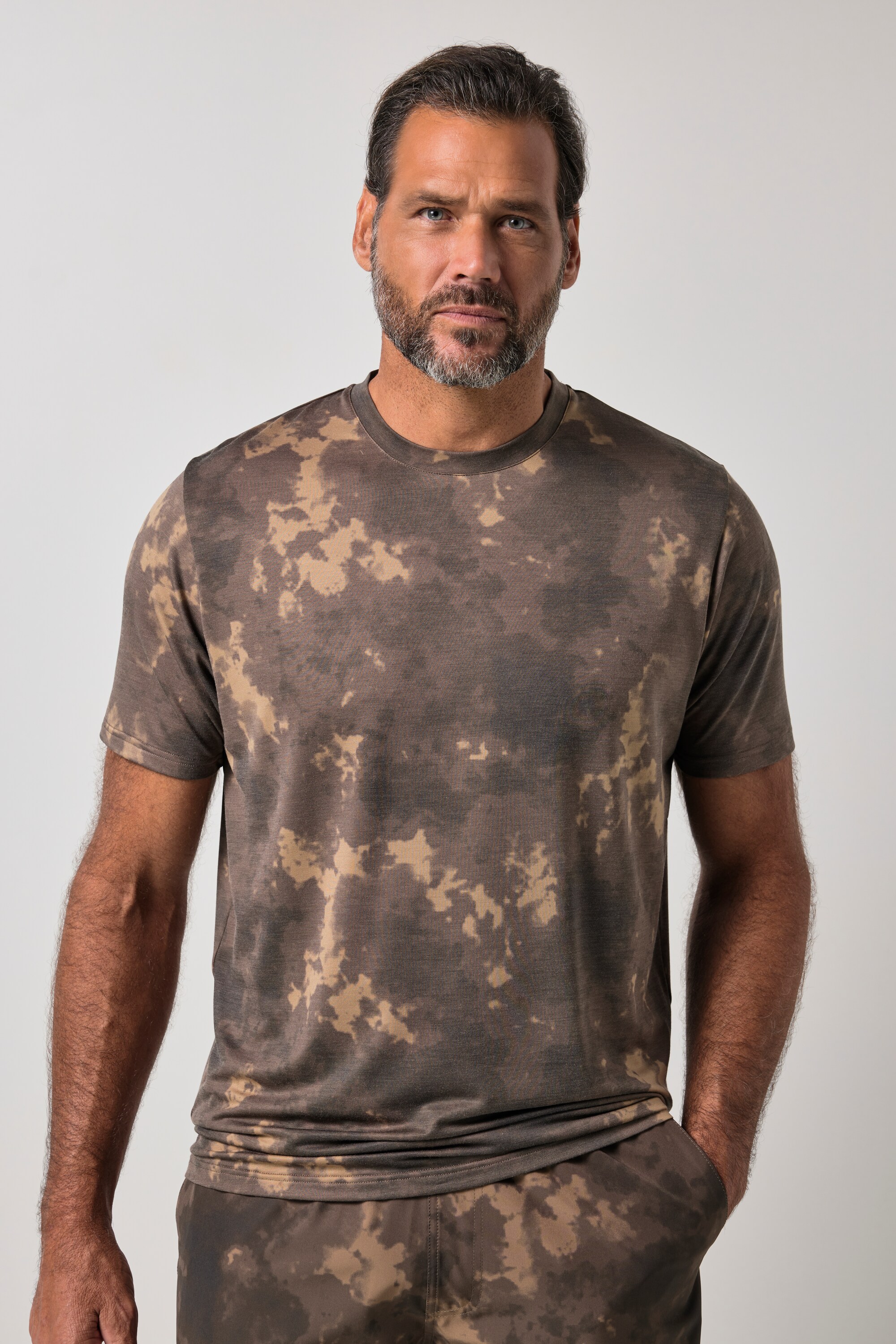 T-shirt avec imprimé camouflage, JP1880