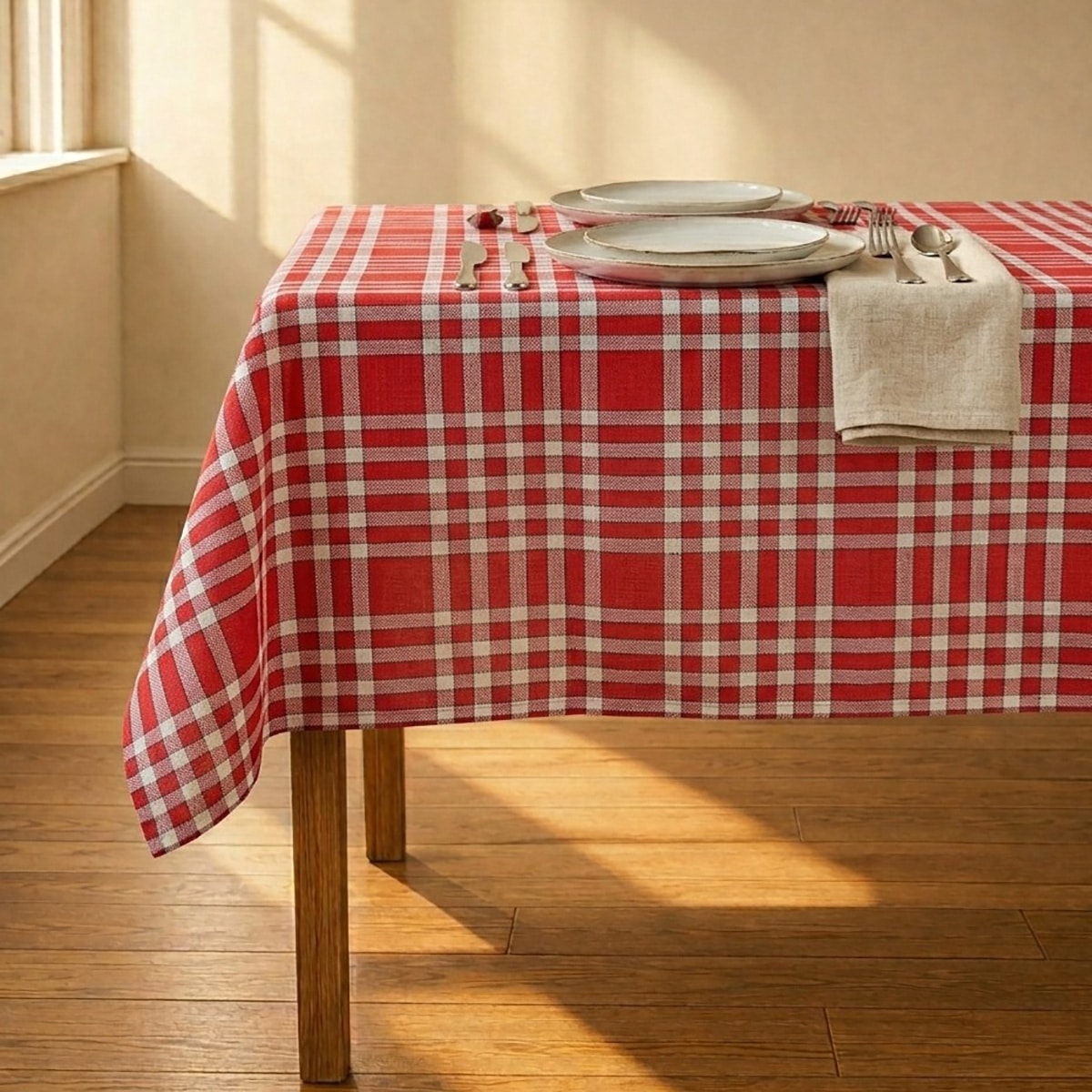 Nappe tissu coton 57 fils carreaux vichy NELLY, LINANDELLE