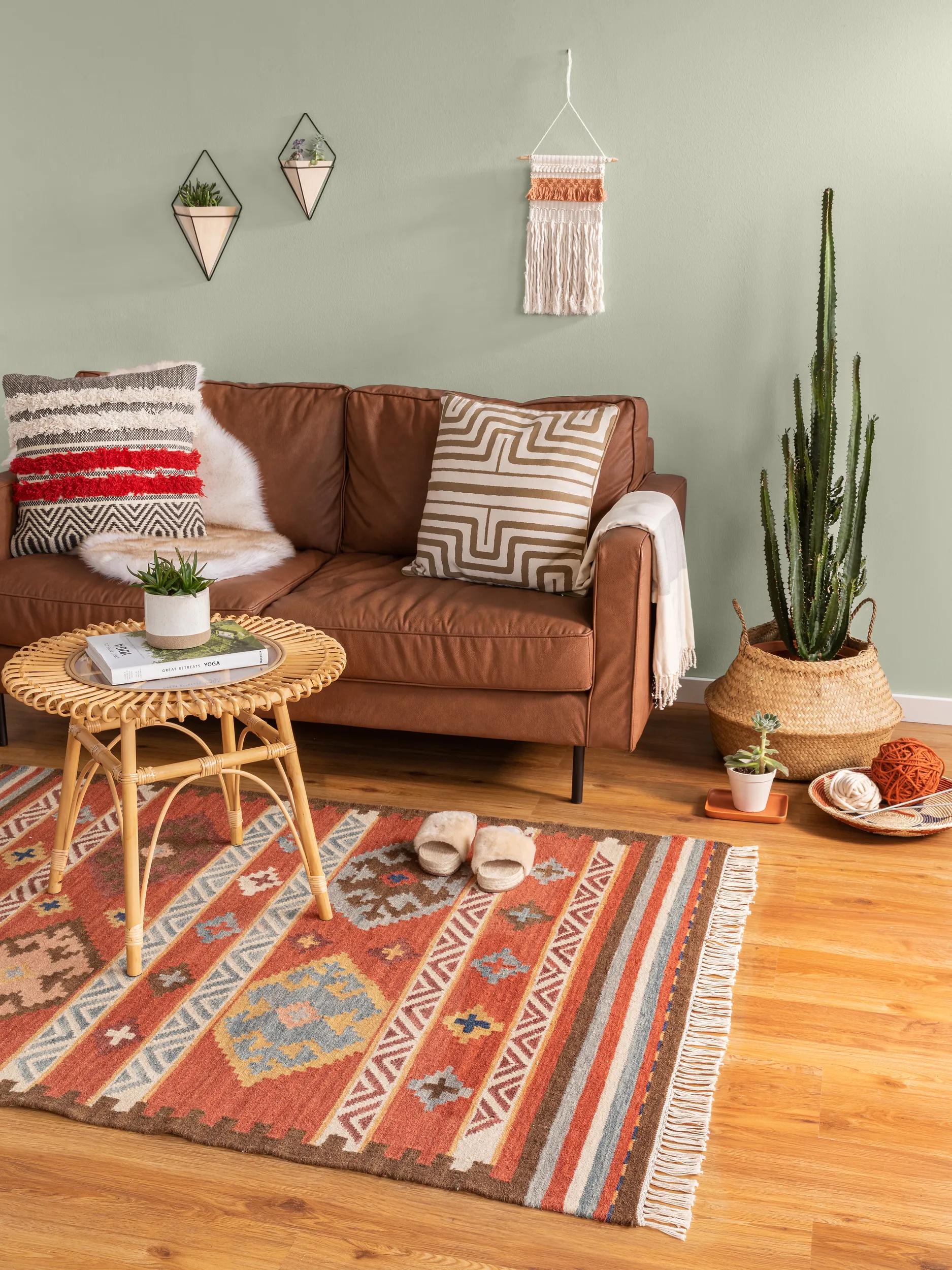 Tapis Kelim tissé main ZOHRA, BENUTA