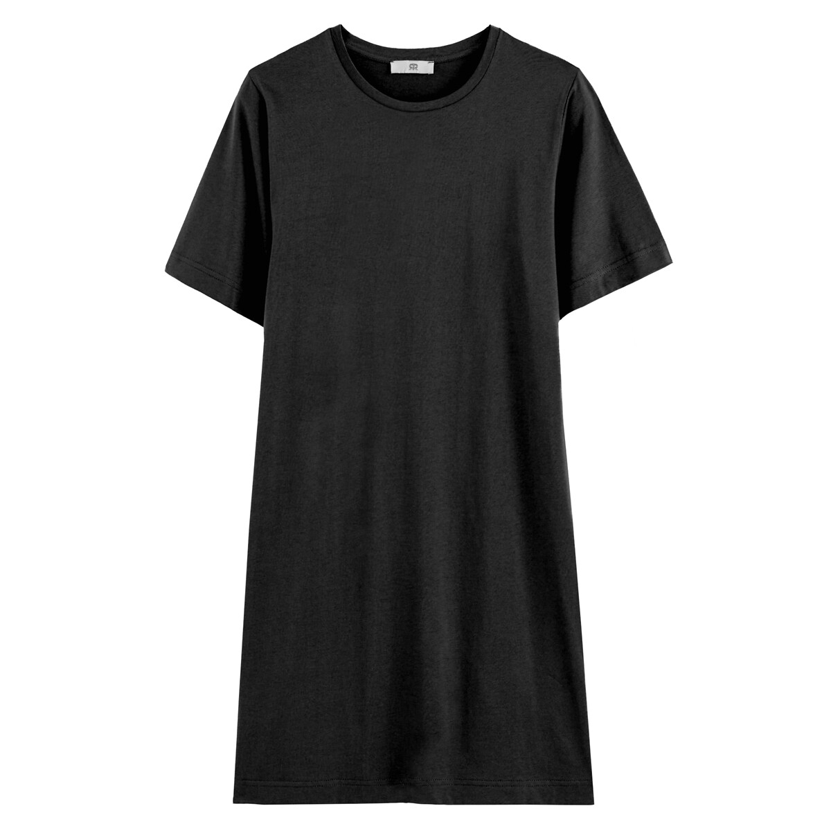 Robe t shirt col rond manches courtes La Redoute Collections La