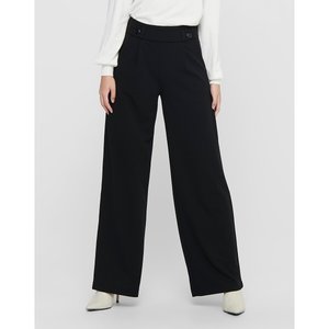 Wide Leg Trousers with High Waist JDY image