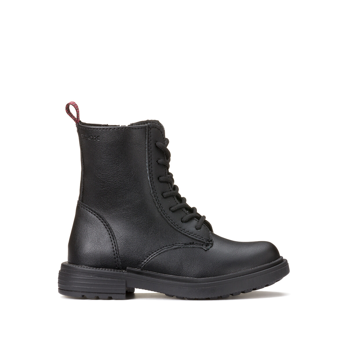 Kids eclair breathable ankle boots black Geox La Redoute