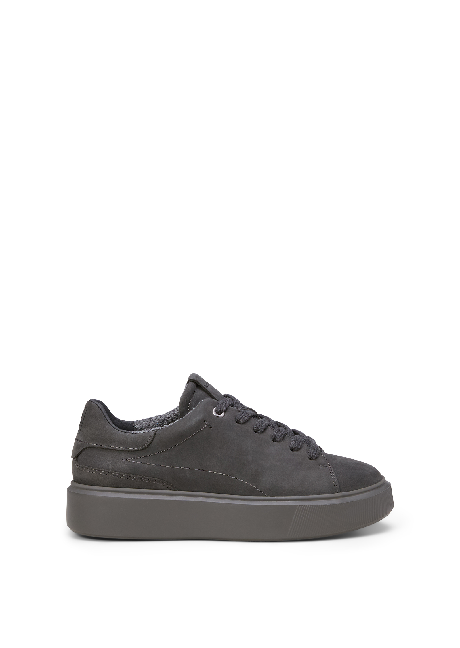 Baskets à semelles cuvette Modèle Cora en cuir de vachette nubuck de haute qualité, MARC O'POLO