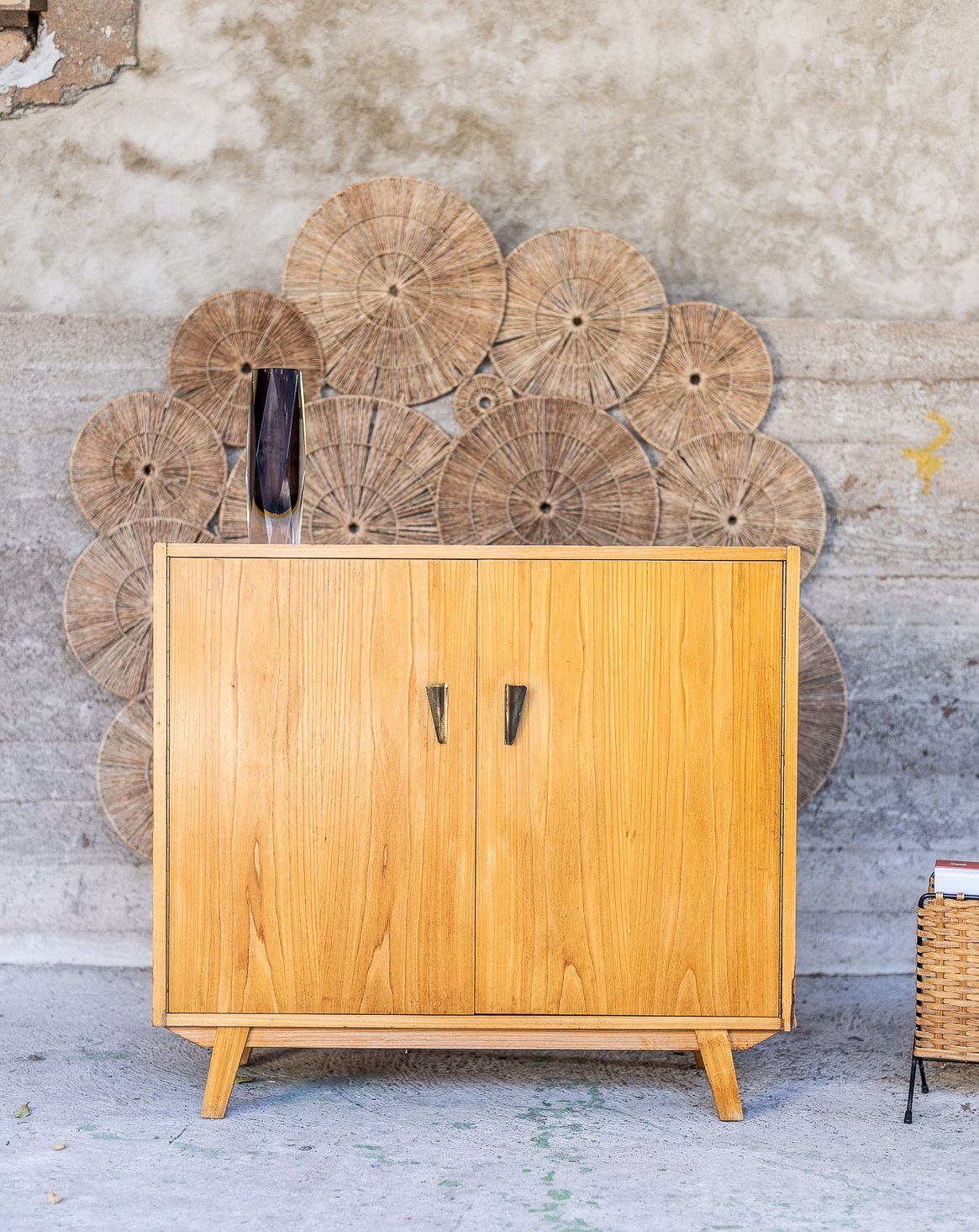 Petit buffet en bois Gustave N°1643 - Bon état, DEBONGOUT
