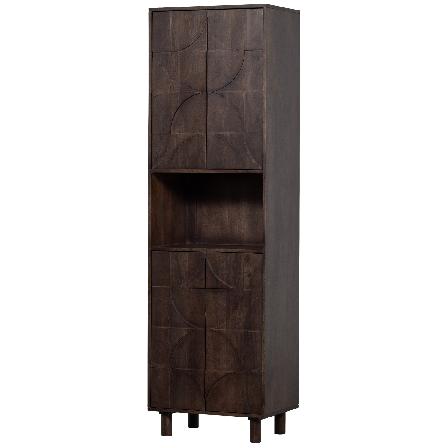 Armoire 4 portes en manguier DRAW, WOOOD