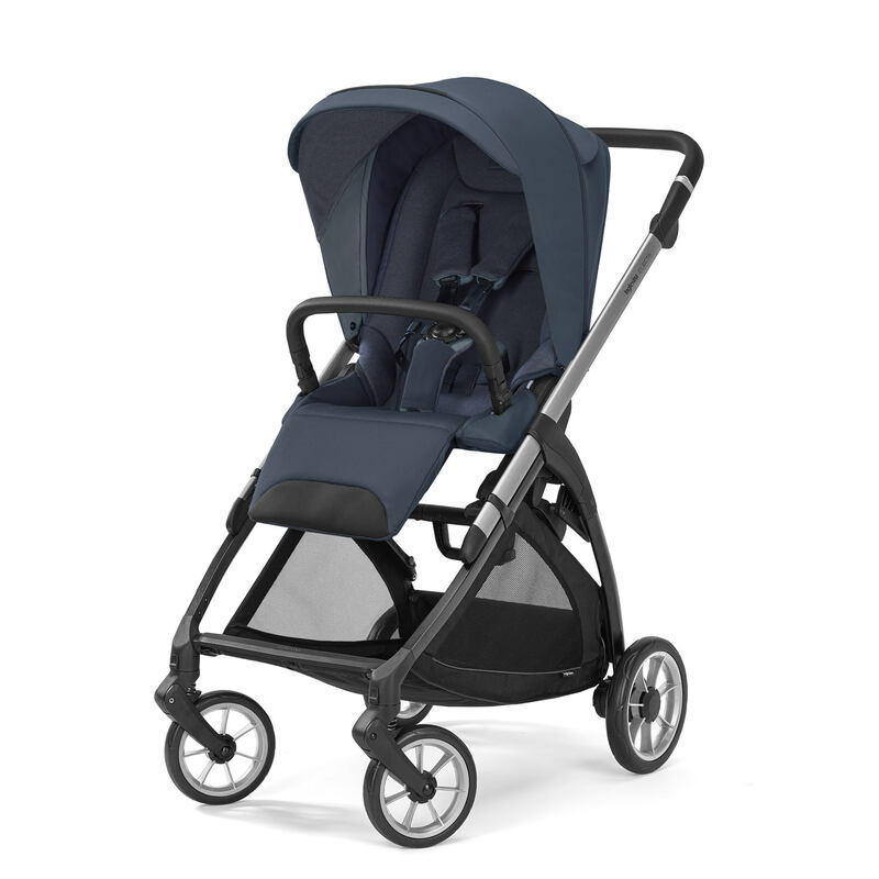 Poussette Electa Hudson Blue/Silver Black 2024, INGLESINA