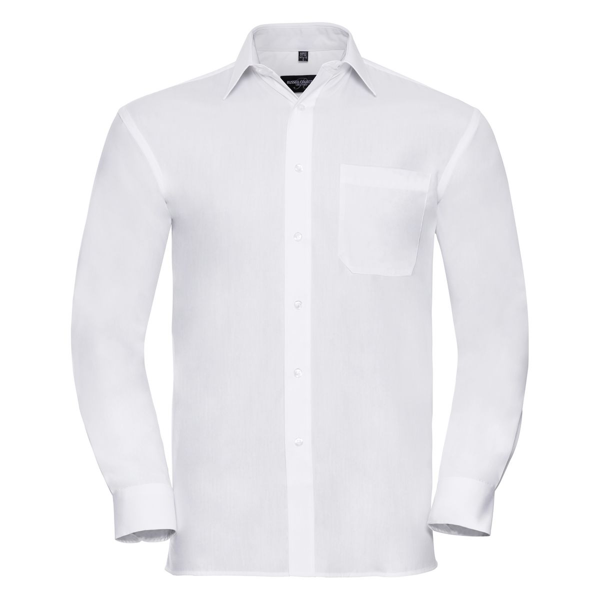 Chemise blanche bouton noir hot sale