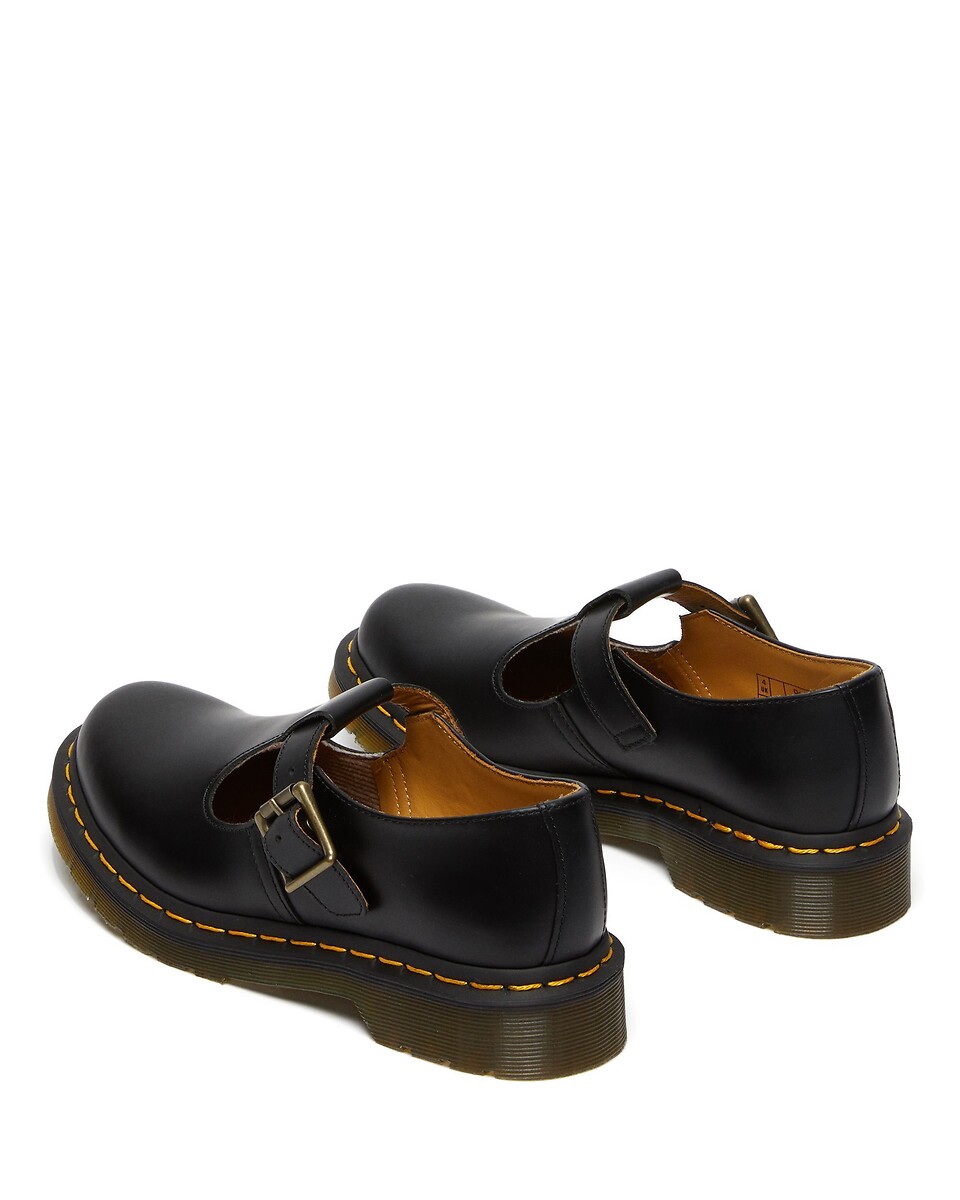 Polley mary janes in smooth leather, black, Dr. Martens | La Redoute