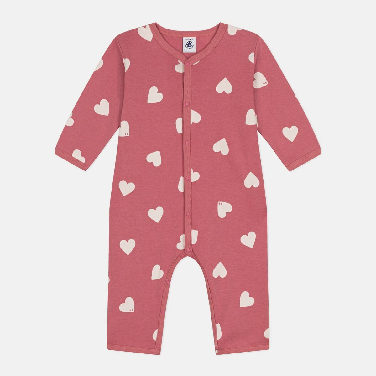 Pyjama zonder voetjes in bedrukt katoen