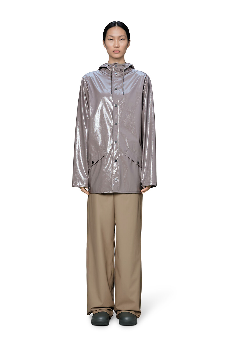 Giacca con cappuccio impermeabile unisex, GIACCA, RAINS