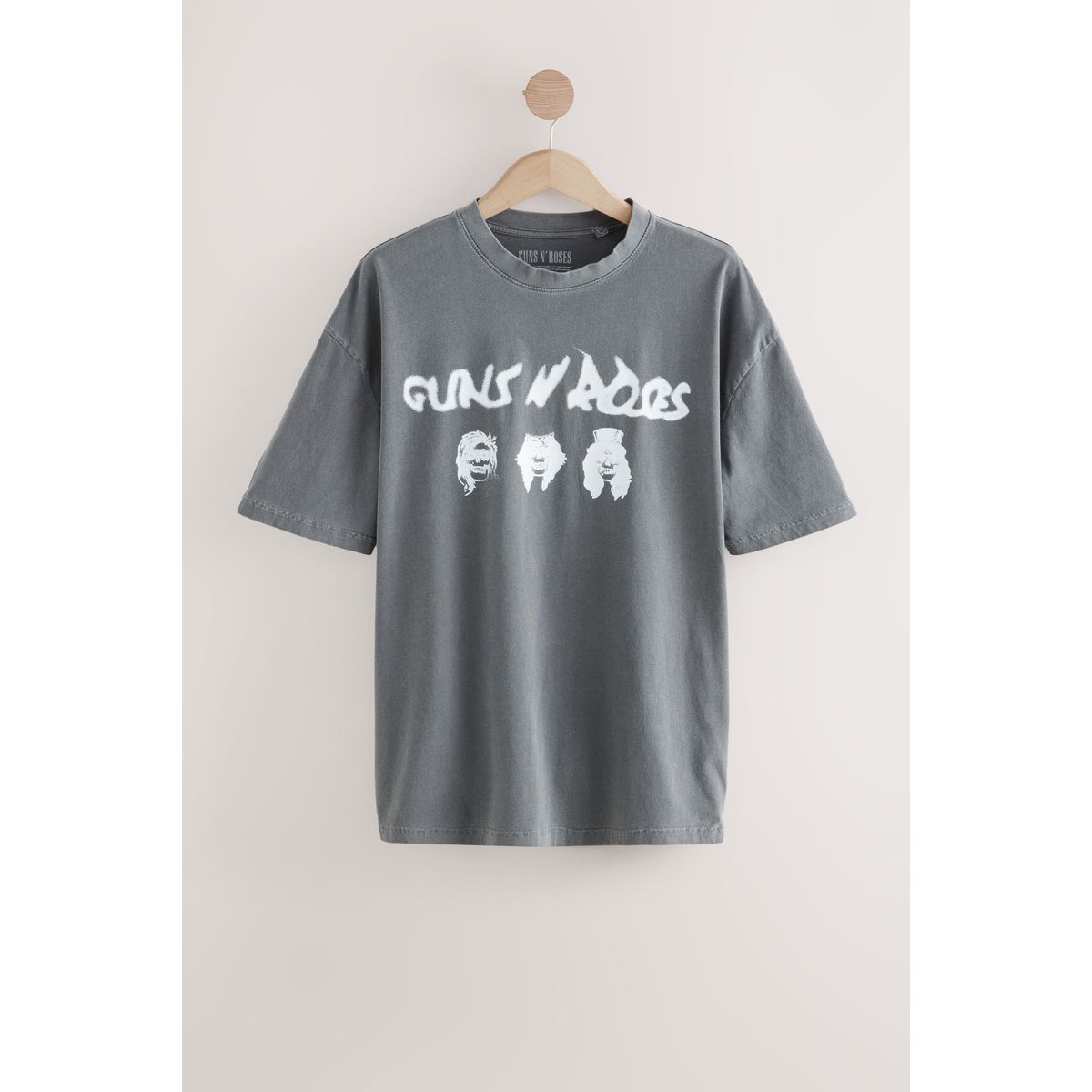 T-shirt à imprimé groupe de musique, NEXT
