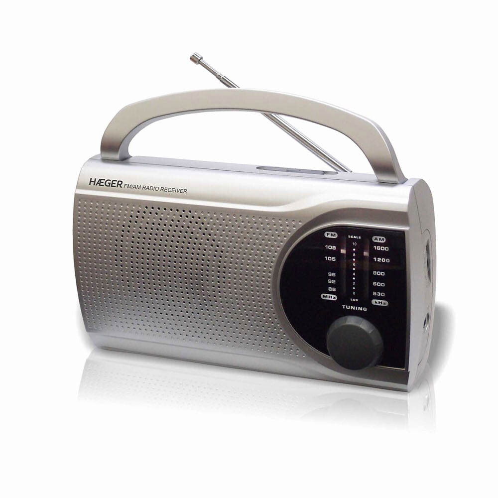 Rádio portátil Surround, HAEGER, HAEGER