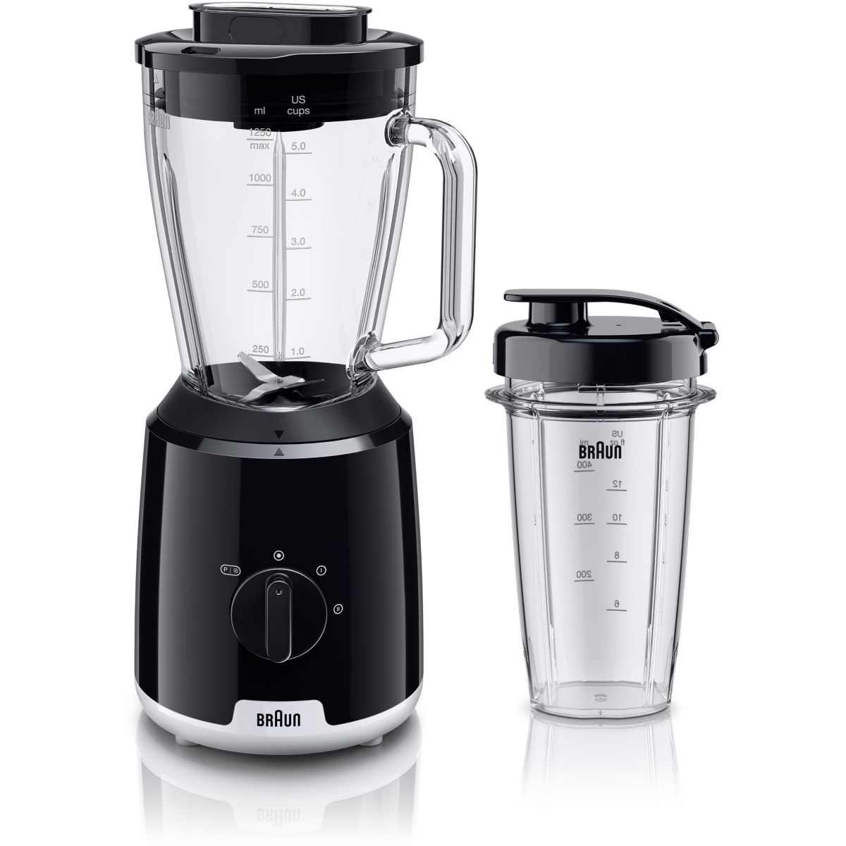 Blender JB1051BK PowerBlend 1 noir, BRAUN