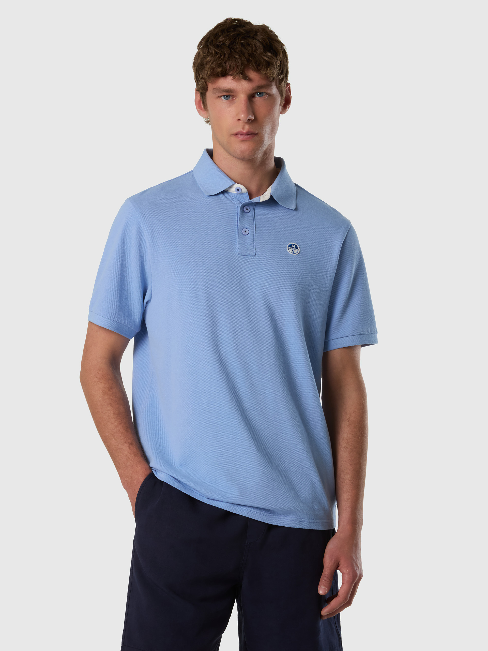 Polo avec col logo, NORTH SAILS