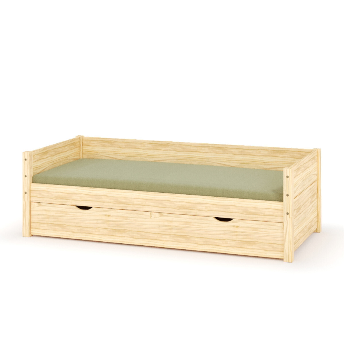 Lit banquette avec tiroir Louw Bois massif, AKITEN RETAIL