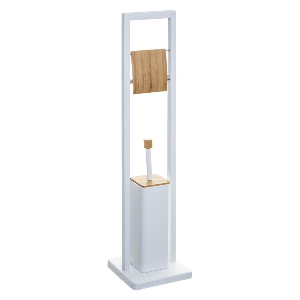 Dérouleur WC avec brosse Natureo blanc, ATMOSPHERA