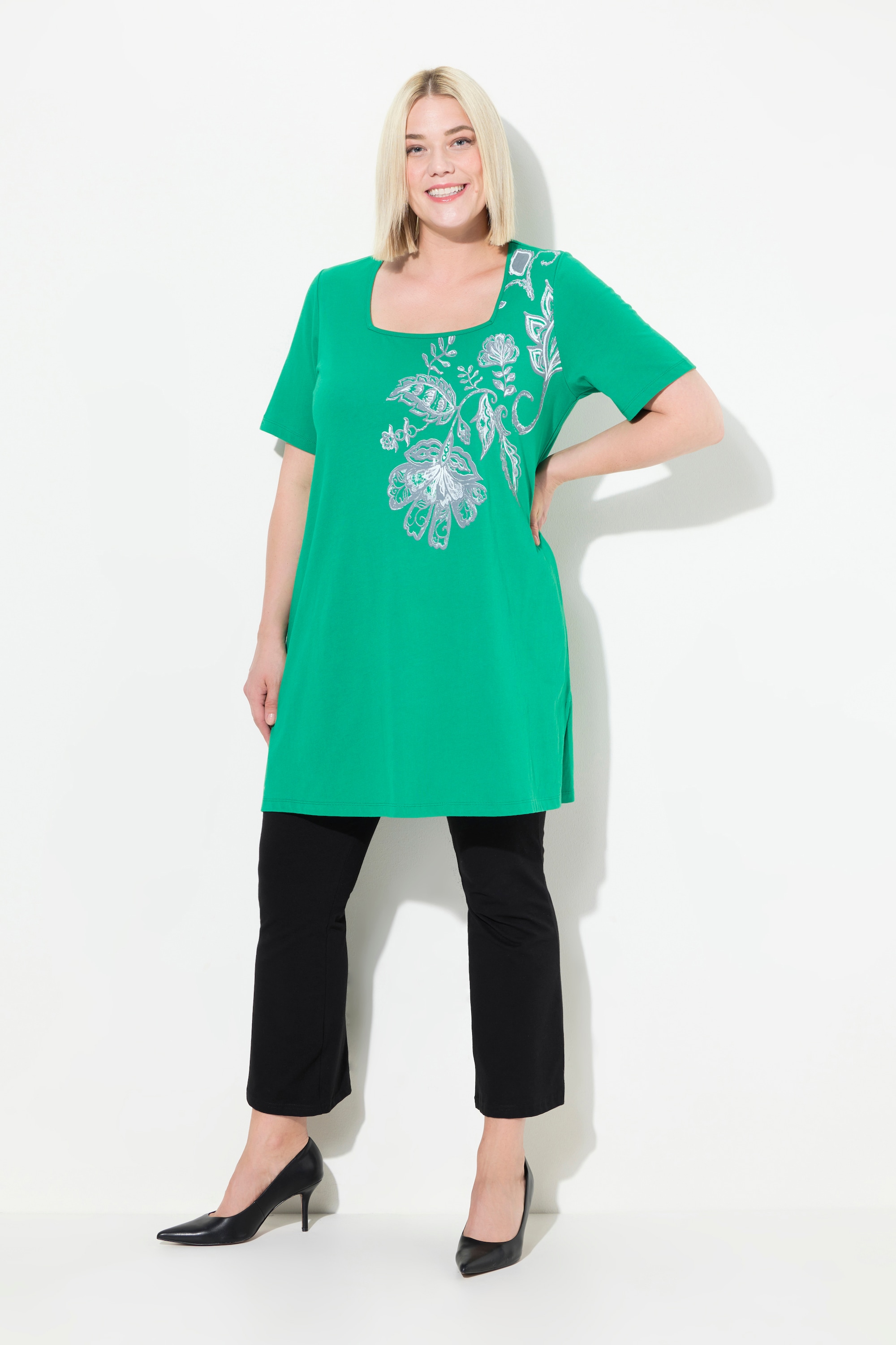 T-shirt long, ULLA POPKEN