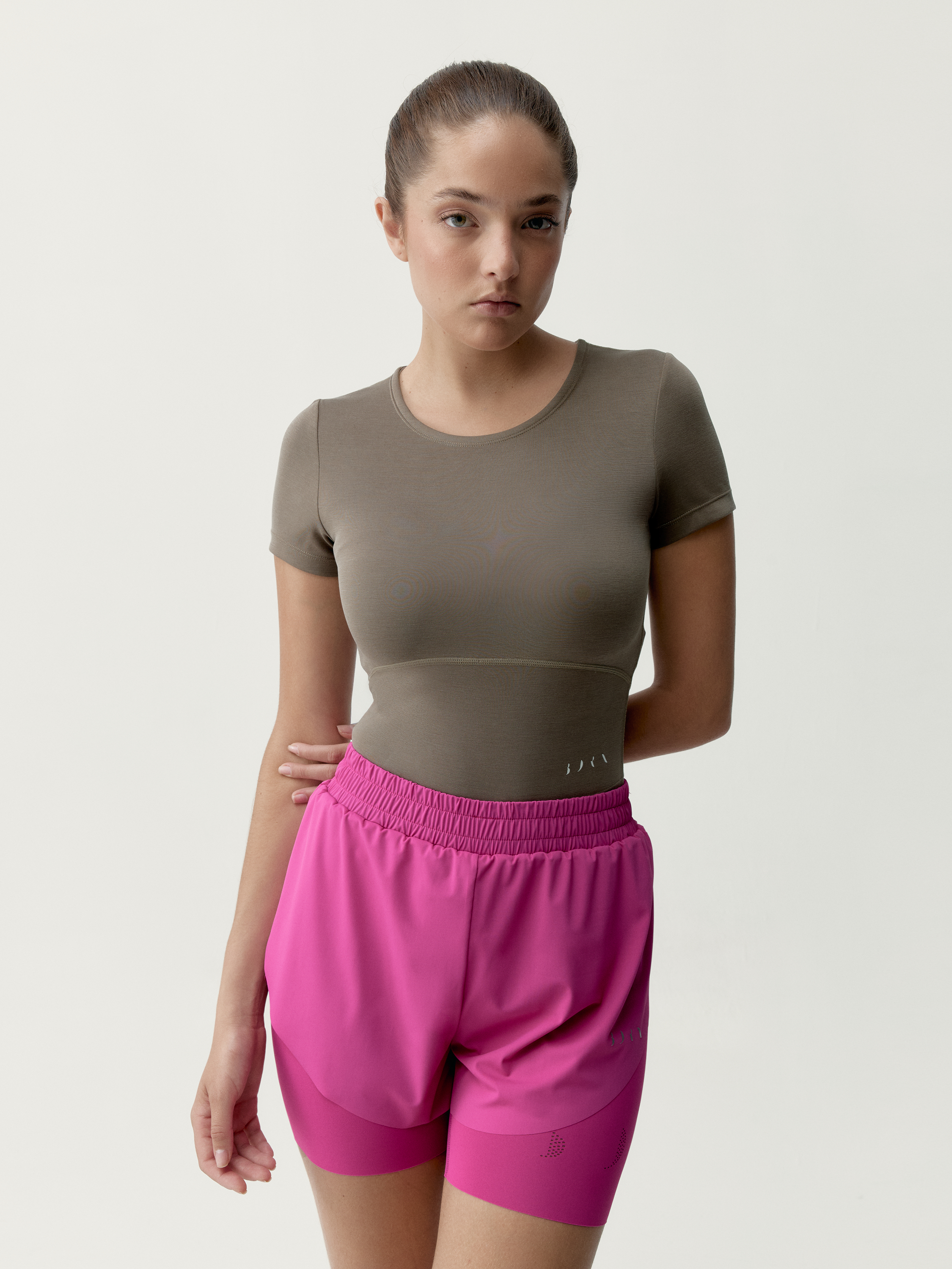 T-shirt de sport femme Aldina Manches courtes, BORN