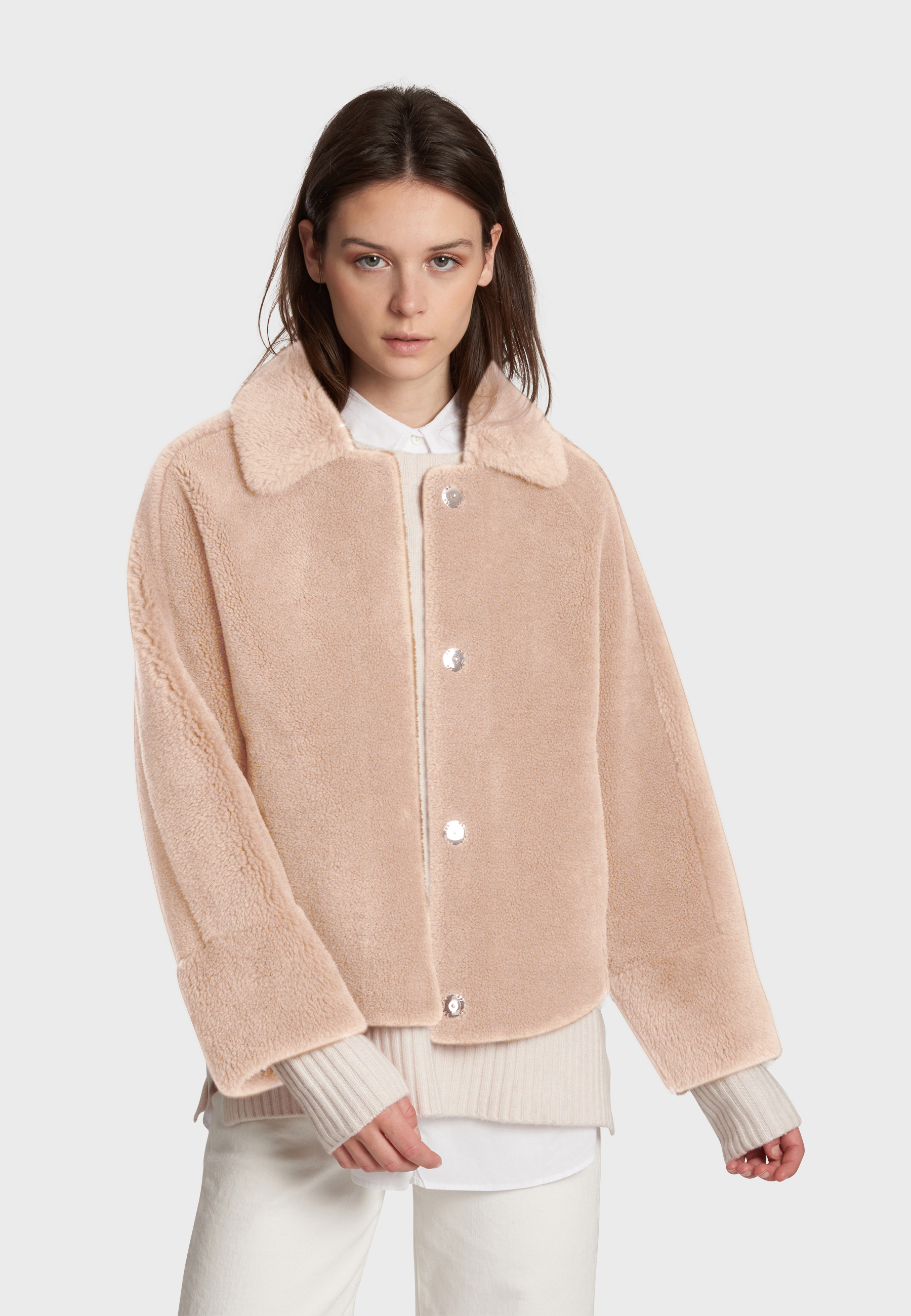 Veste réversible en laine HELEN, OAKWOOD
