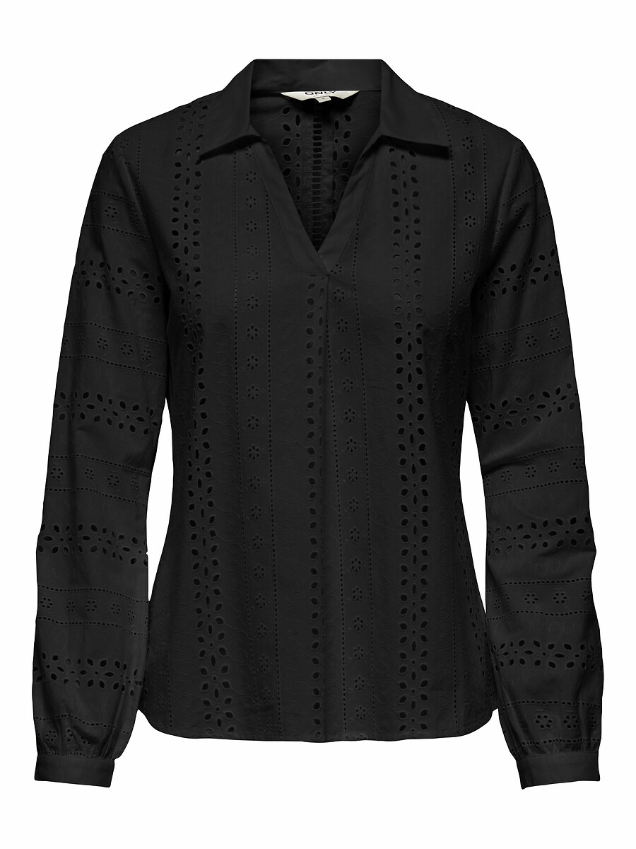Chemisier en broderie ajourée, ONLY