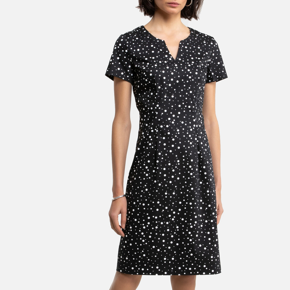 zalora polka dot dress