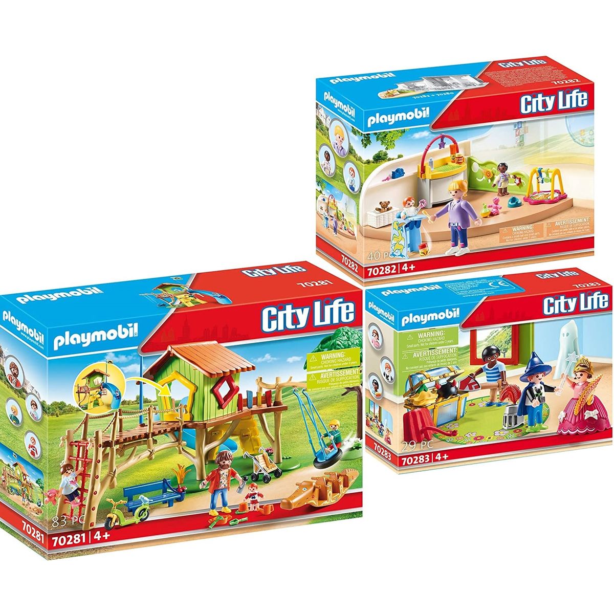 City life – 70281+70282+70283 Playmobil