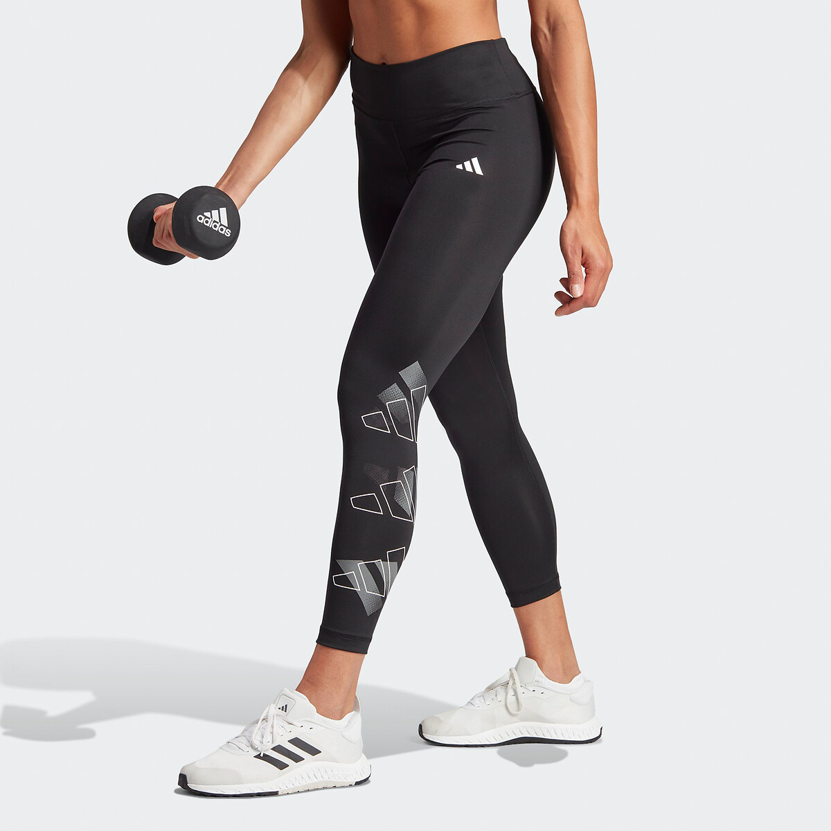 Training Essentials Brand Love Recycled Cropped Leggings