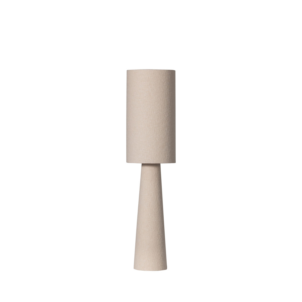 Lampadaire en tissu bouclette H90cm- LOFT, WOOOD
