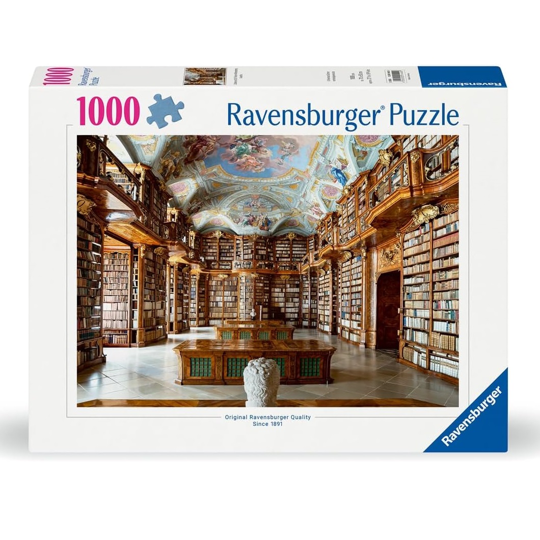 Puzzle Bibliothèque de l'abbaye de St Florian 1000 pcs, RAVENSBURGER
