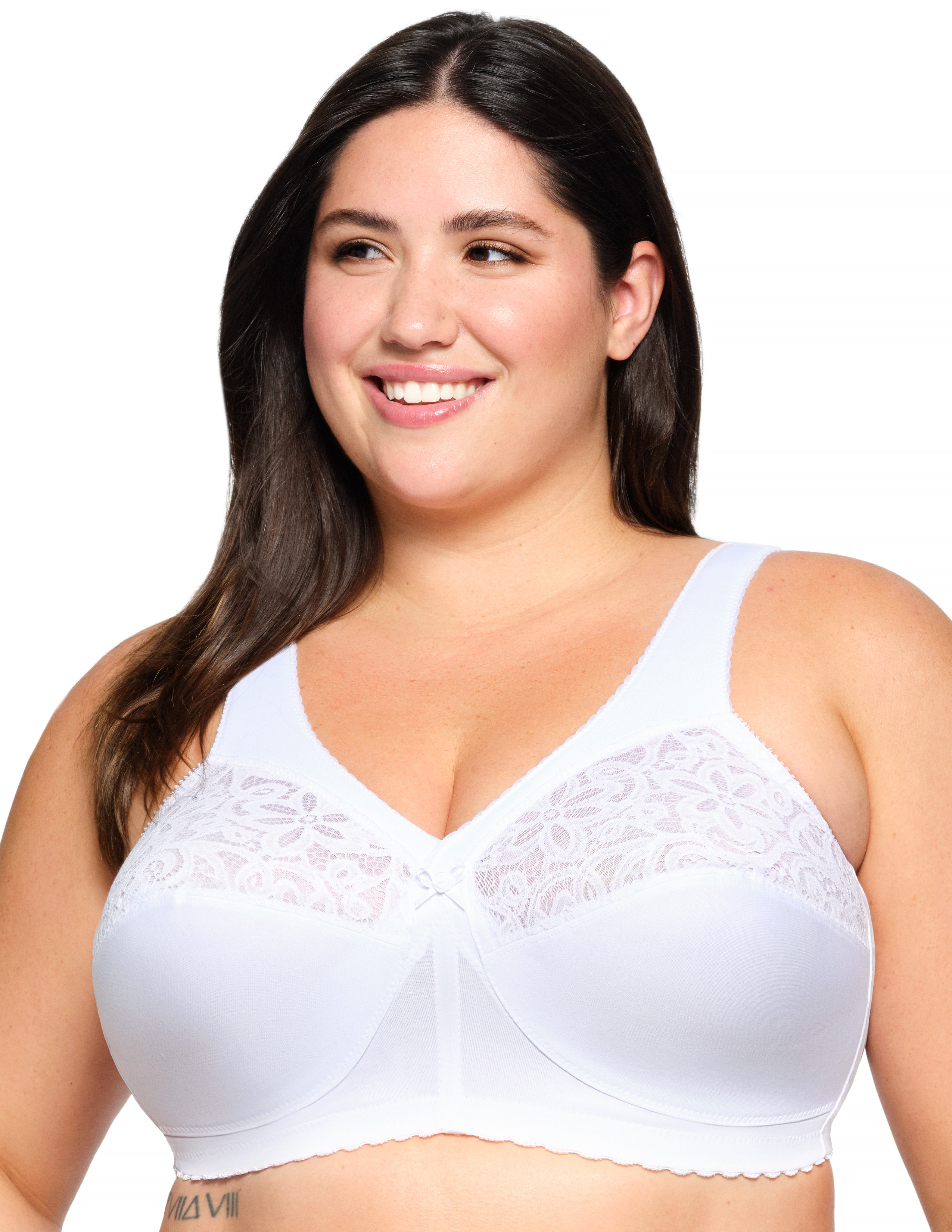 Soutien-gorge magiclift grand maintien coton Glamorise | La Redoute