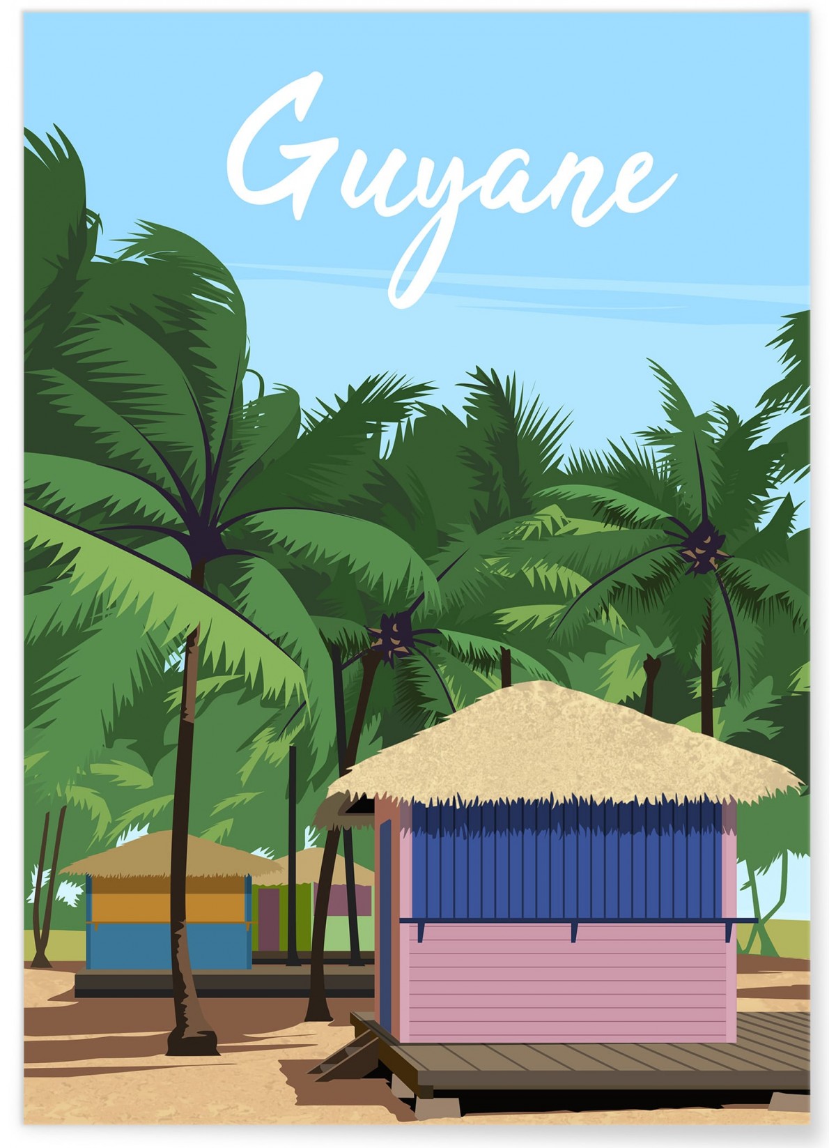 Affiche Guyane, L'AFFICHERIE