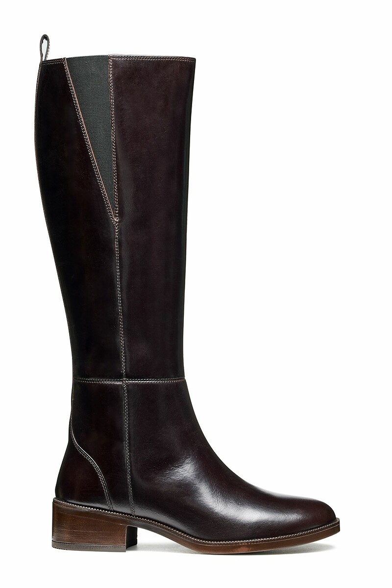 Camexia Breathable Calf Boots in Leather, GEOX
