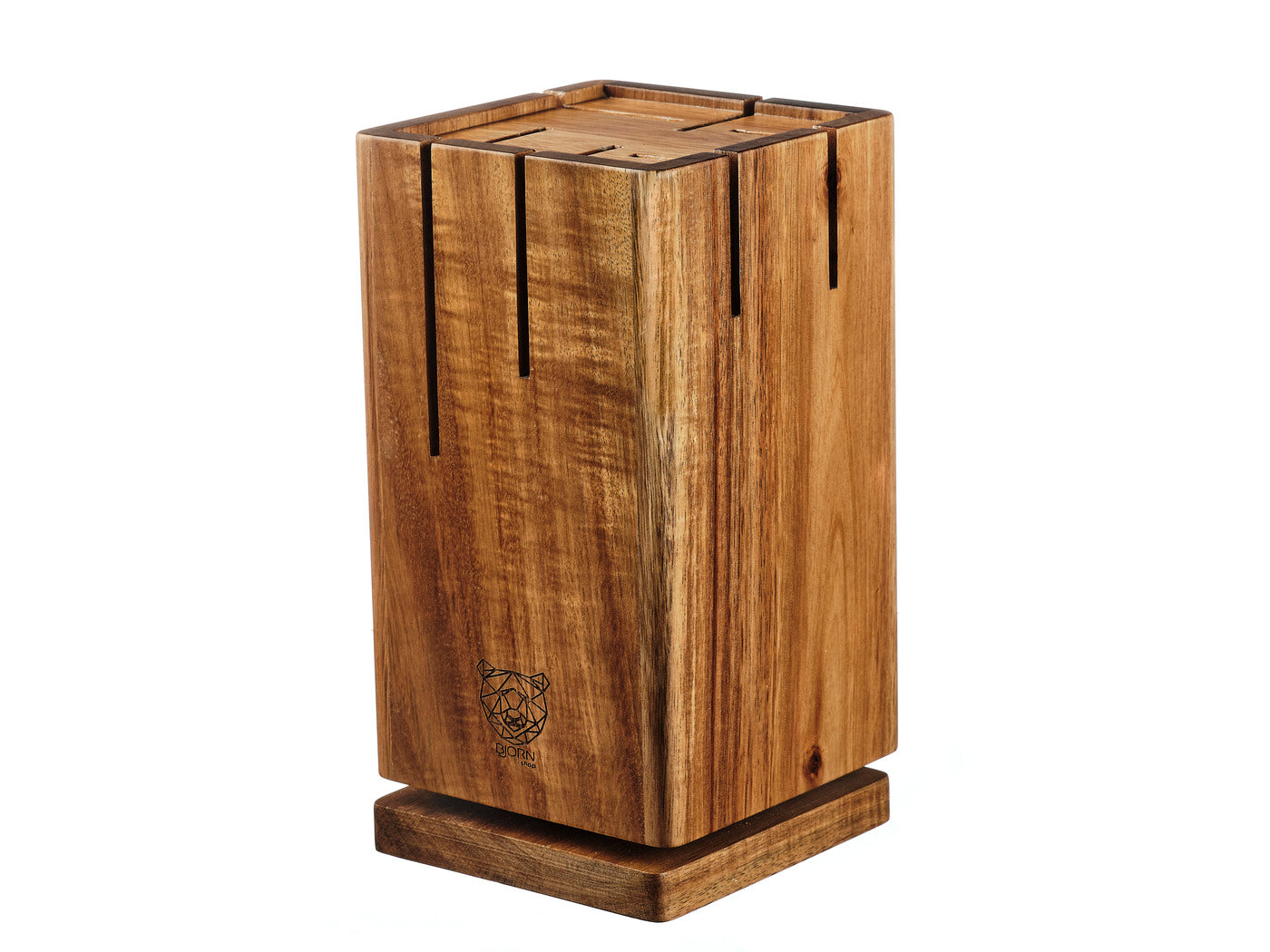 Lot de 1 blocs couteaux en inox, NUDE, BJORN