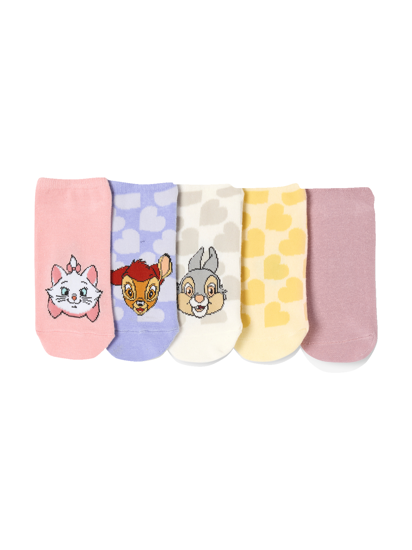 Lot de 5 paires de socquettes Disney® Animals, VERTBAUDET