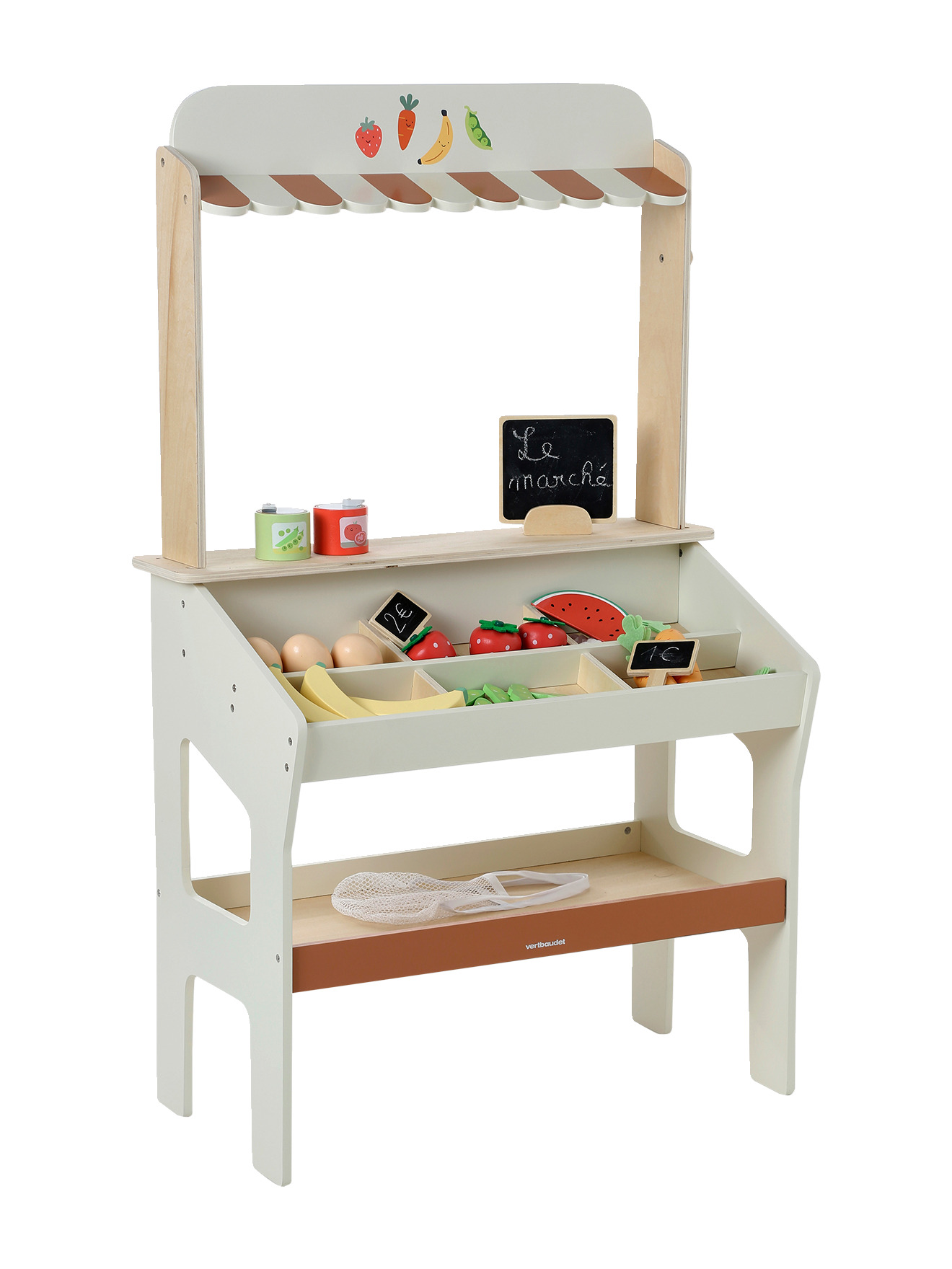 Marchande avec accessoires bois FSC®, VERTBAUDET